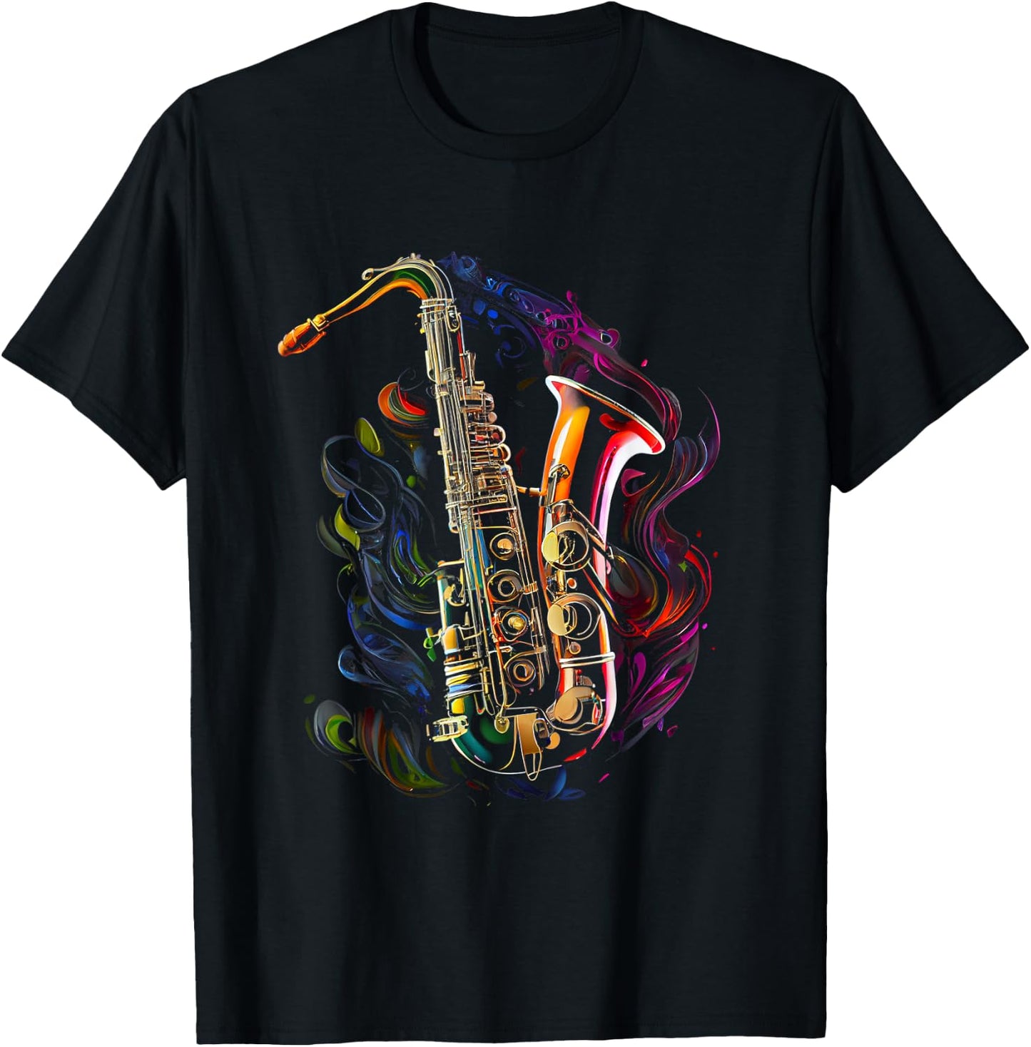 Saxophon Musiker Saxophon Geschenk T-Shirt - T-Shirt | Black