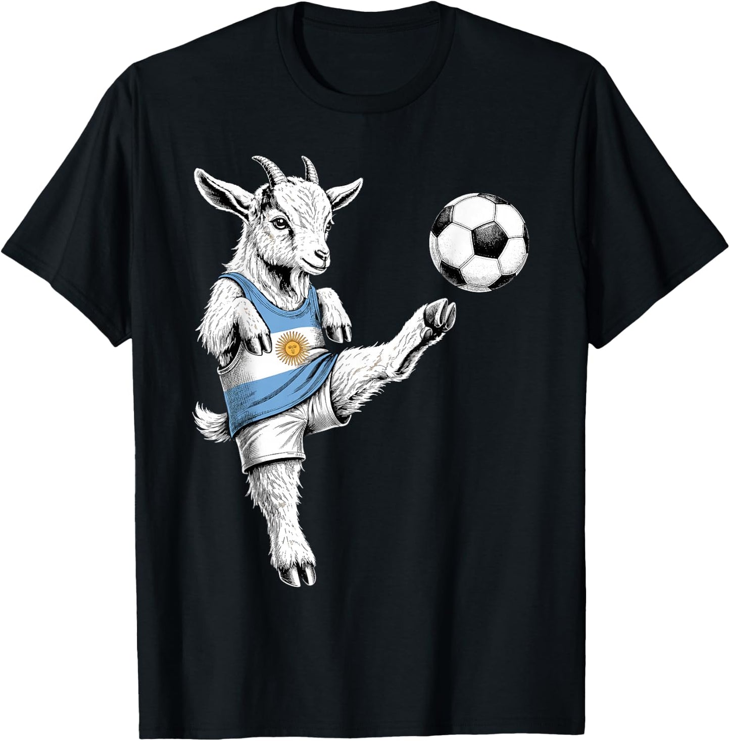 Argentinian Flag Men Women Kids Argentina T-Shirt - T-Shirt | Black