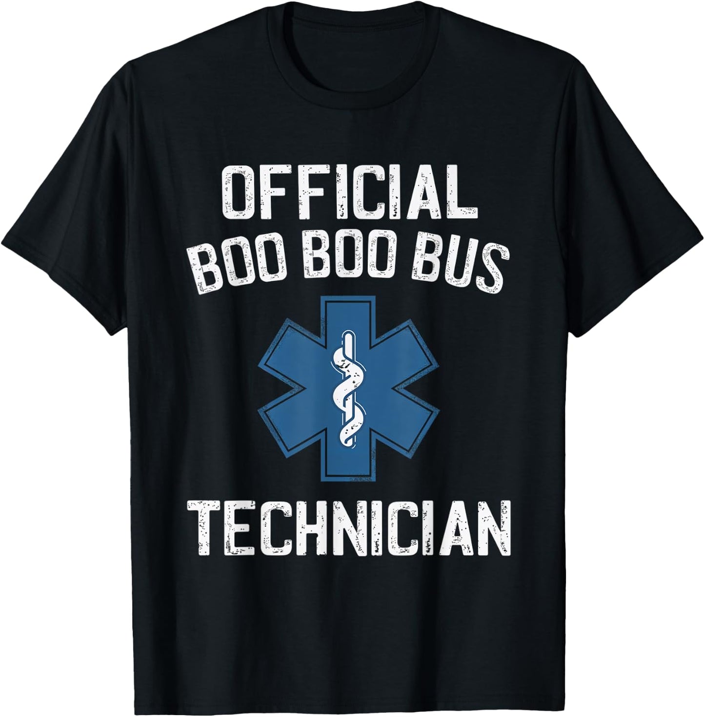 Official Technician EMT Paramedic First Responder T-Shirt - T-Shirt | Black