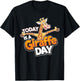 Childrens Today is a Giraffe Day Design | Kids Giraffe T-Shirt - T-Shirt | Black