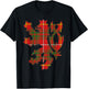 Clan Bruce Tartan Scottish Family Name Scotland Pride T-Shirt - T-Shirt | Black