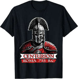 Roman Centurion - Soldier SPQR Army Roman Empire , Black, S T-Shirt - T-Shirt | Black