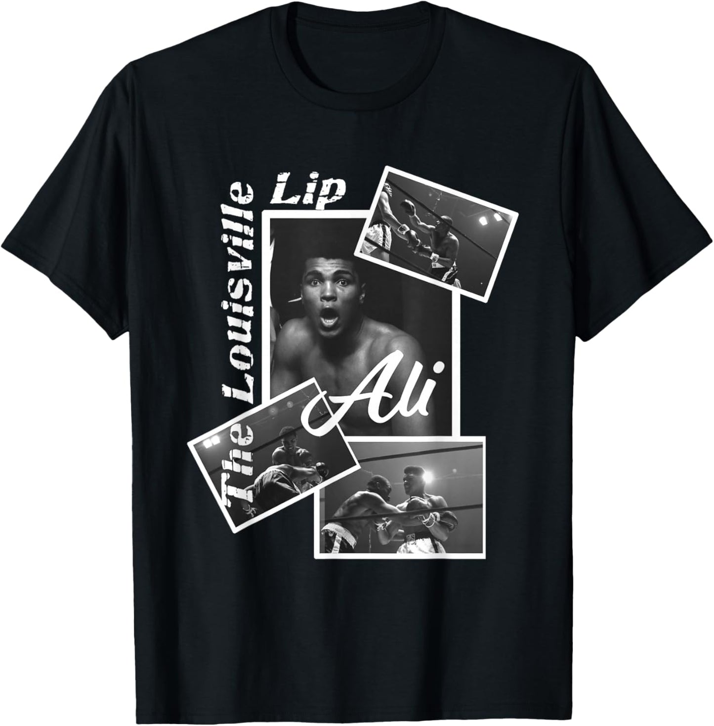 Muhammad Ali_002 , Black, S T-Shirt - T-Shirt | Black