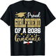 Proud Girlfriend of A 2026 Graduate Senior Graduation T-Shirt - T-Shirt | Black