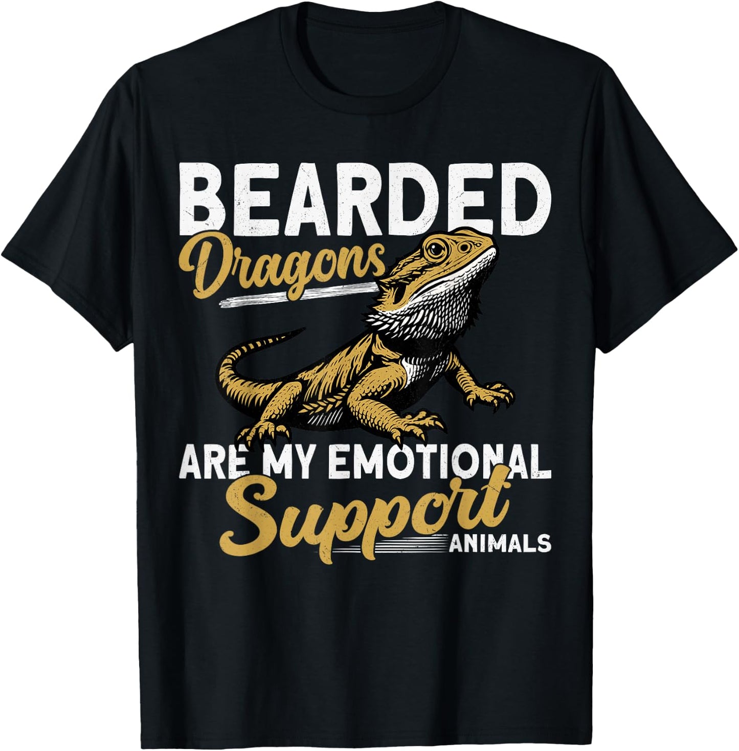 Things For Bearded Dragon Food Multivitamin Bearded Dragon T-Shirt - T-Shirt | Black