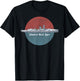 Admiral Graf Spee German WW2 Panzerschiff Vintage Scene T-Shirt - T-Shirt | Black