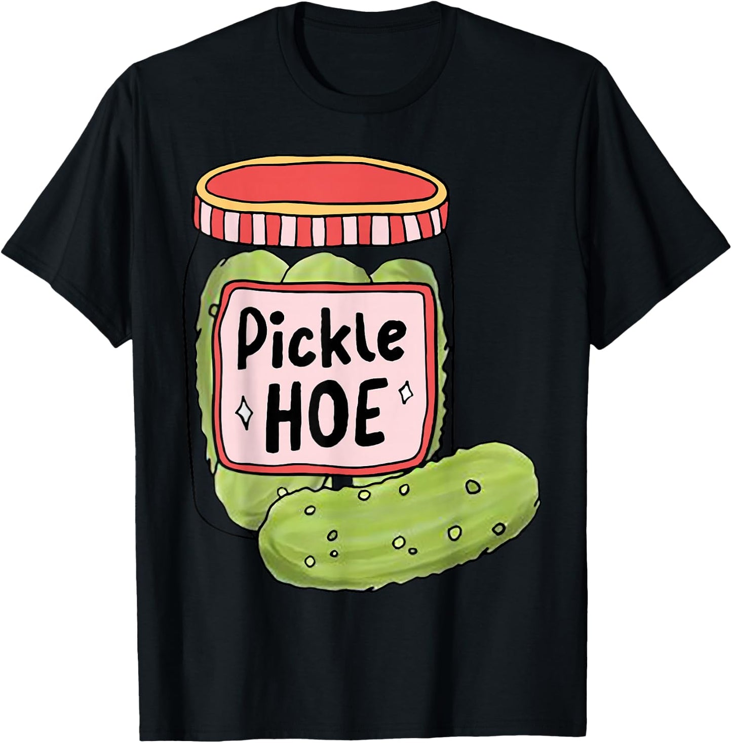 Pickle Hoe T-Shirt - T-Shirt | Black
