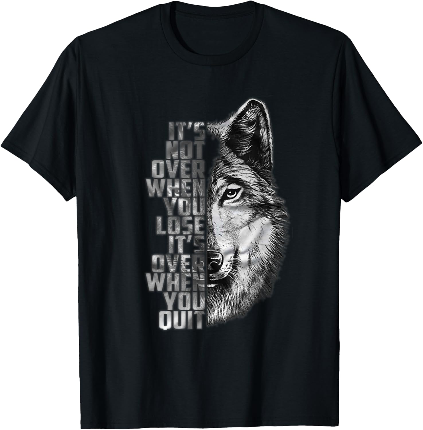 Wolf shirt for kids, wolf shirt , wolf for youth T-Shirt - T-Shirt | Black