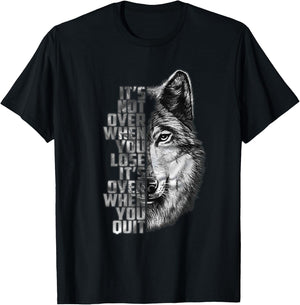 Wolf shirt for kids, wolf shirt , wolf for youth T-Shirt - T-Shirt | Black