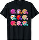 Football Hat Colorful Football For Football Players T-Shirt - T-Shirt | Black