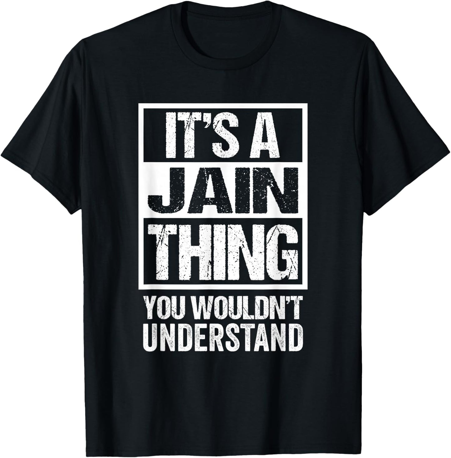 It's A Jain Thing You Wouldn't Understand Jainism T-Shirt - T-Shirt | Black