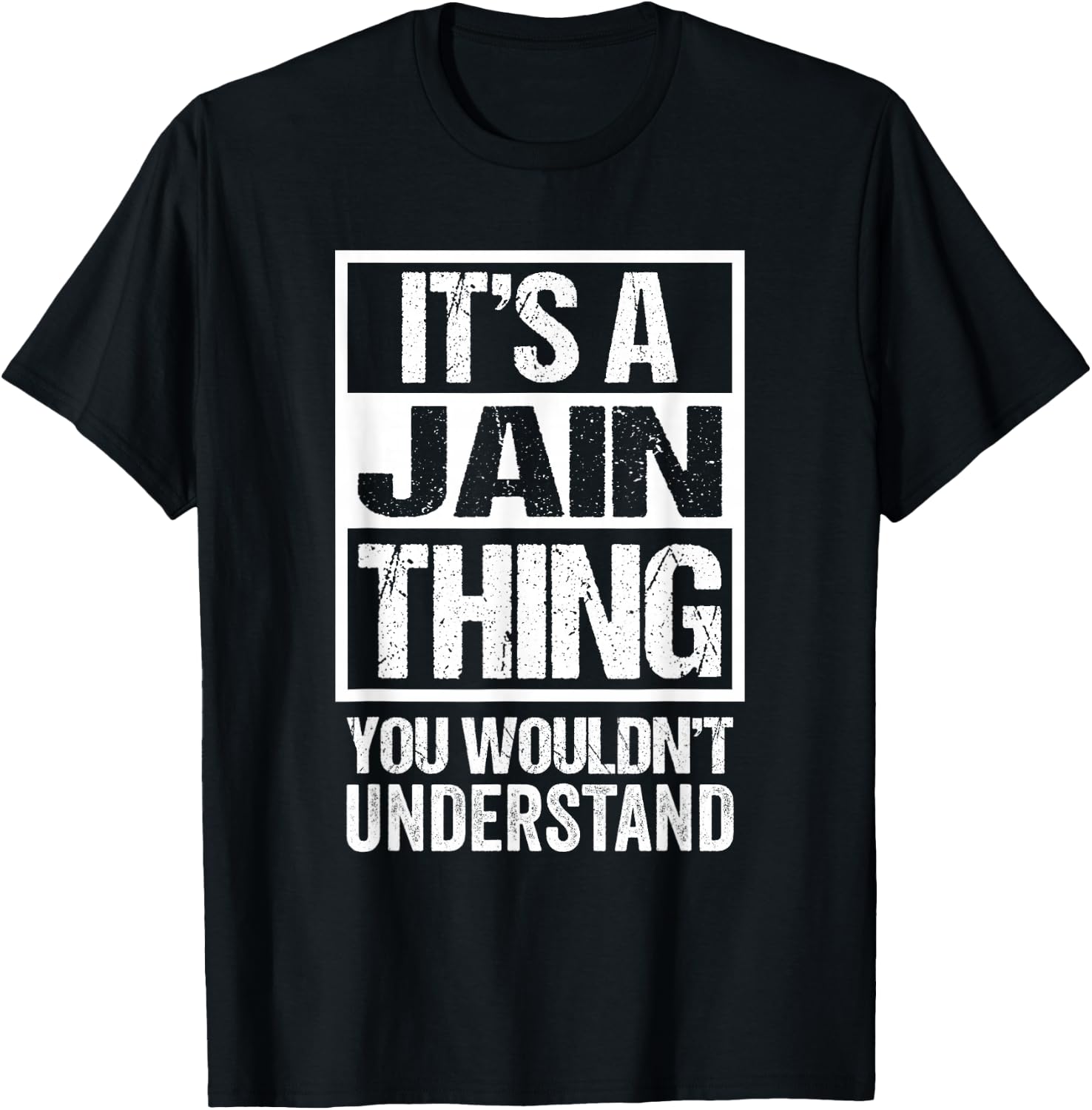 It's A Jain Thing You Wouldn't Understand Jainism T-Shirt - T-Shirt | Black