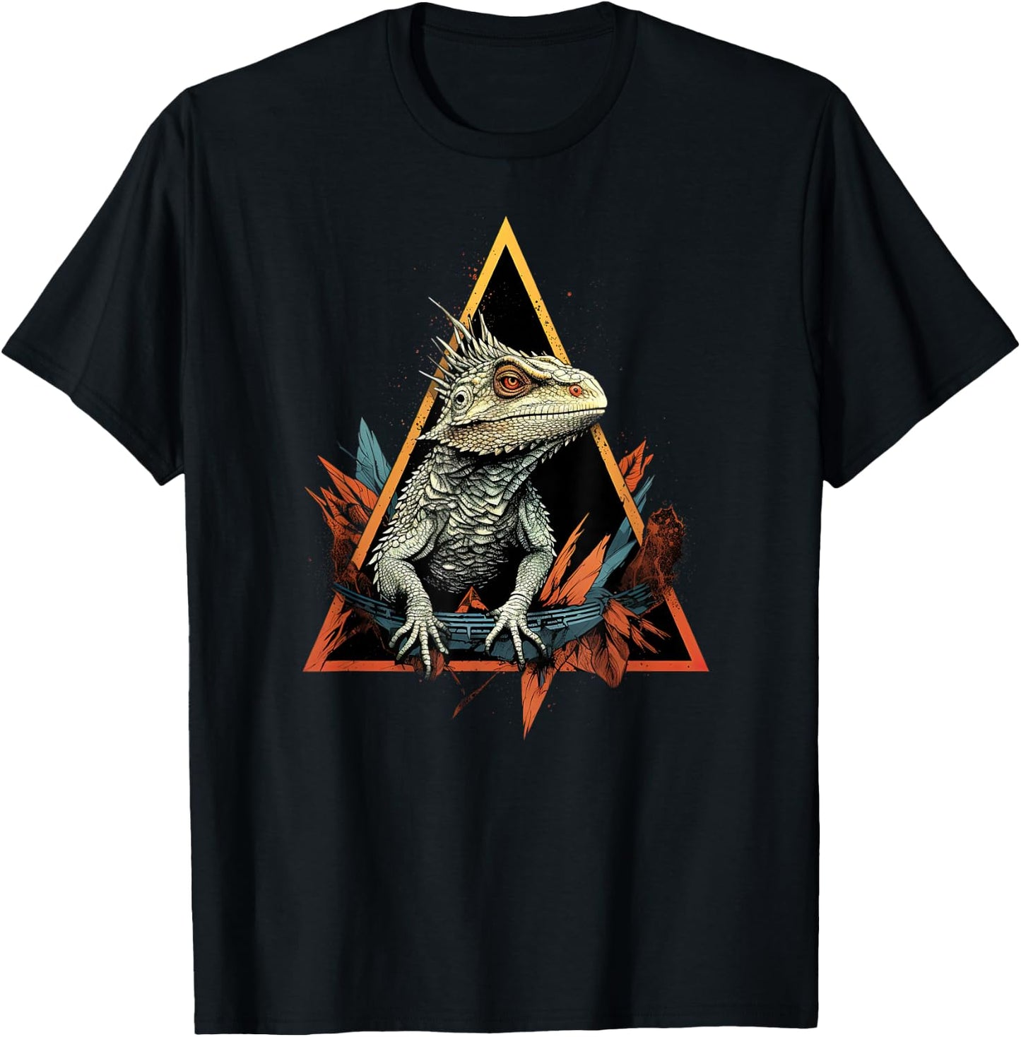 Bearded Dragon, Beardie Lovers, Pogona Enthusiast T-Shirt - T-Shirt | Black