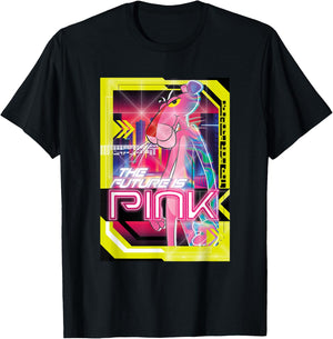 Pink Panther The Future is Pink T-Shirt - T-Shirt | Black