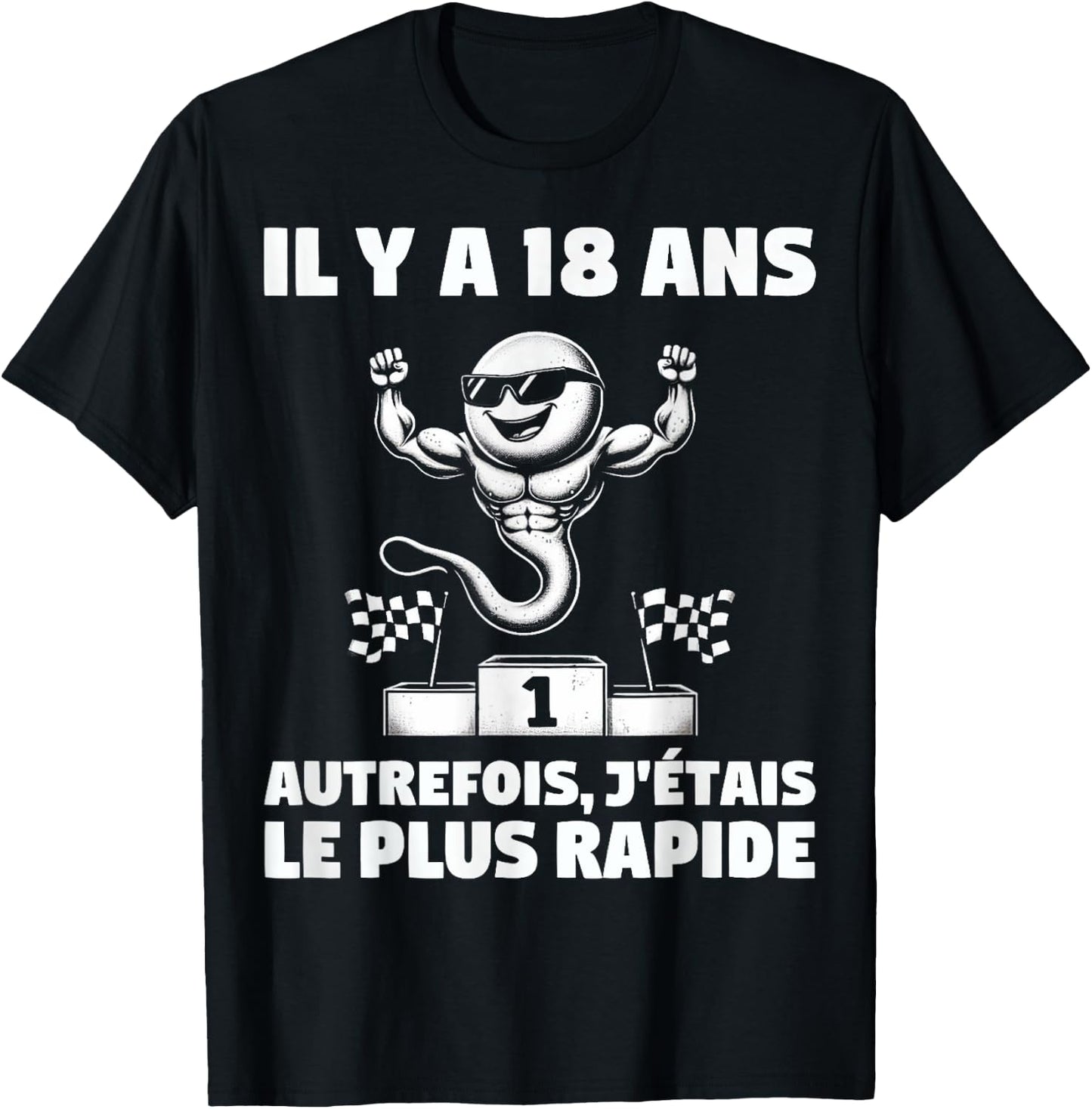 18 Years Ago I Was The Fastest Seed , Black, S T-Shirt - T-Shirt | Black