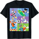 Mickey Mouse Minnie Mouse Donald Duck Daisy Duck Goofy Sport T-Shirt - T-Shirt | Black
