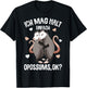 Ich mag halt Opossums Girls Kids Women's Opossum , black, s T-Shirt - T-Shirt | Black