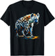 Polygon Art Hyänen Hyäne T-Shirt - T-Shirt | Black