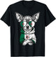 Algeria Roots Dog Algerian Flag T-Shirt - T-Shirt | Black