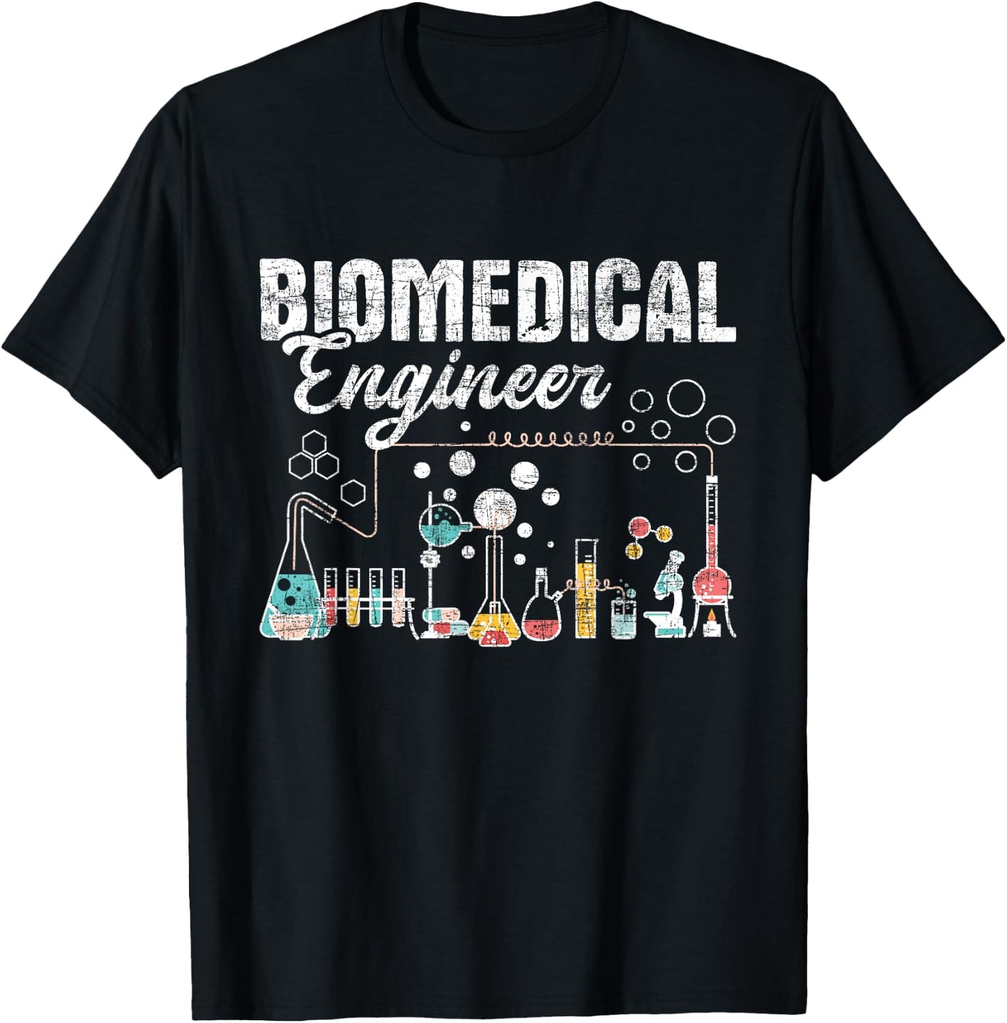 Biomedical Engineer - Bioengineering Chemical Engineering T-Shirt - T-Shirt | Black
