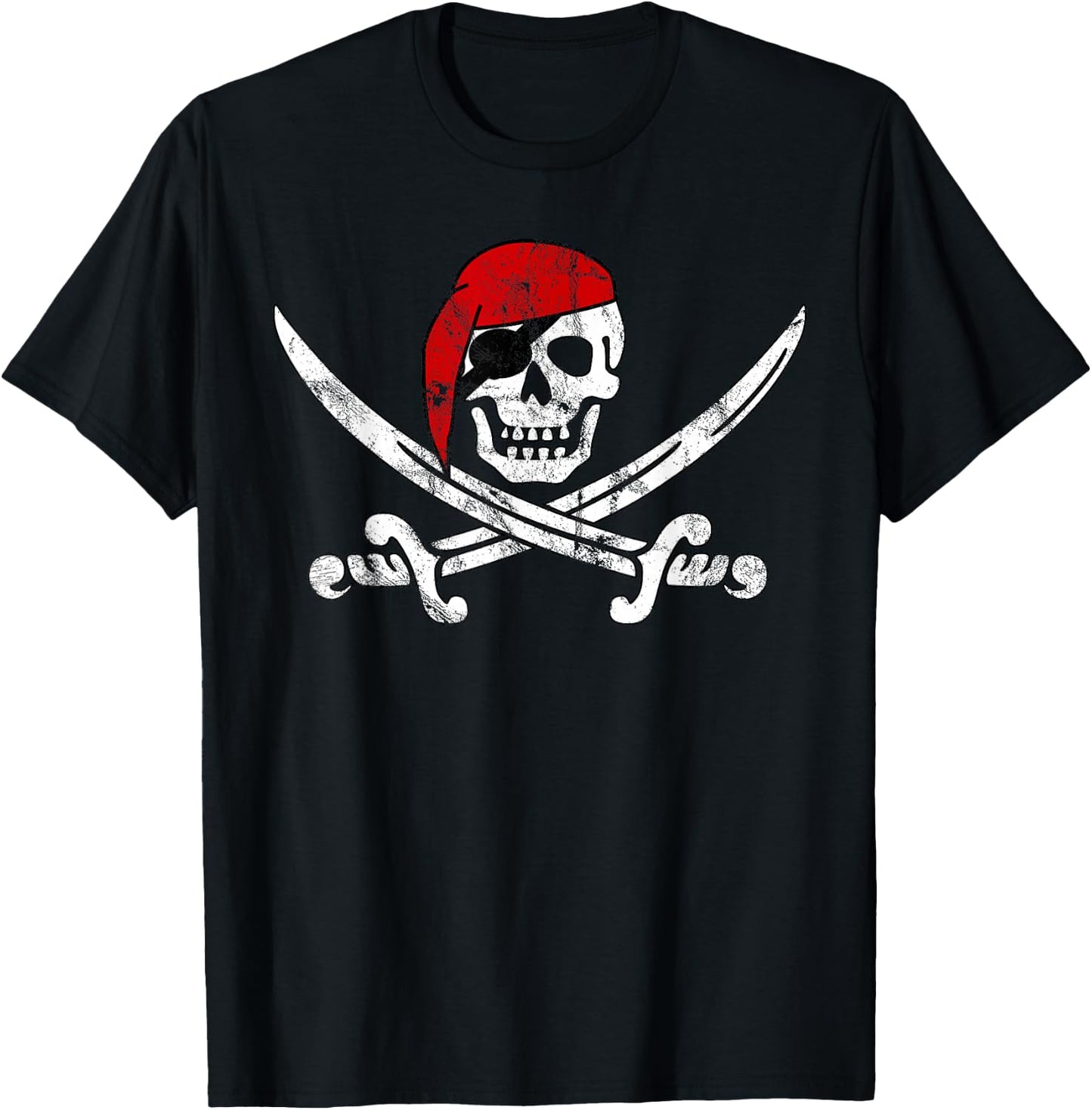 Pirate Shirt Children's Pirate Costume Boy Pirate T-Shirt - T-Shirt | Black