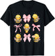 Coquette Bee Pink Bow Bumblebee Theme Birthday Girls T-Shirt - T-Shirt | Black