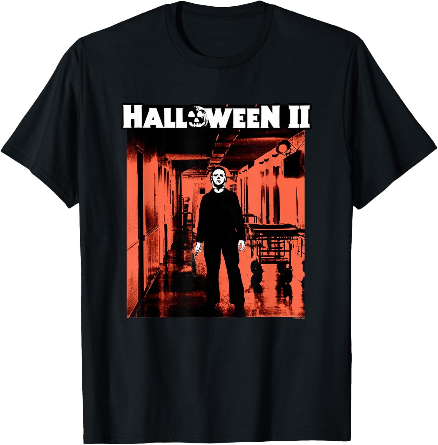 Halloween II Michael Myers Hospital T-Shirt - T-Shirt | Black