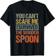 Funny Retro Vintage Wooden Spoon Survivor T-Shirt - T-Shirt | Black