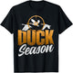 Duck Hunting Hunter Vintage Duck Season T-Shirt - T-Shirt | Black