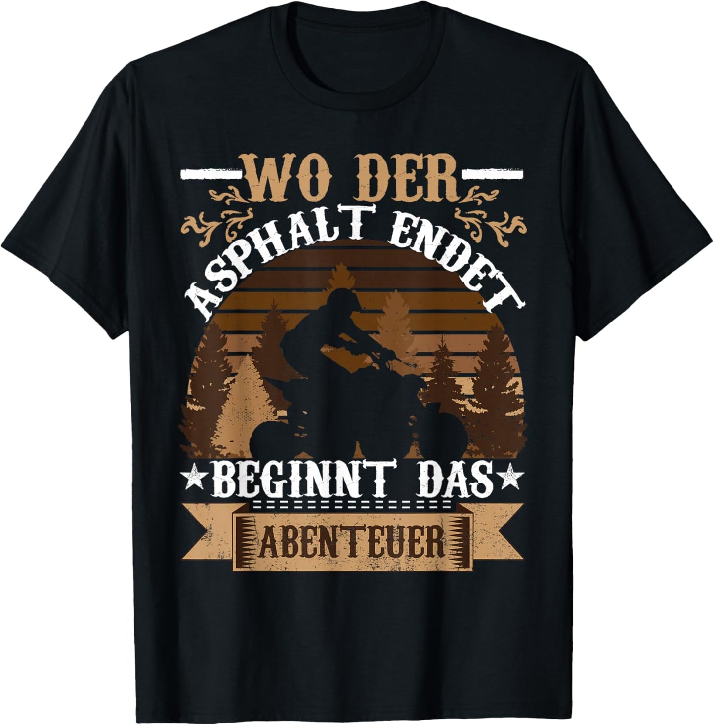 Quad Motorsport Quad Biker , black T-Shirt - T-Shirt | Black