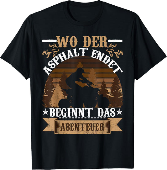 Quad Motorsport Quad Biker , black T-Shirt - T-Shirt | Black