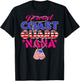 Proud US Coast Guard Nana US Flag Dog Tags Military Grandma T-Shirt - T-Shirt | Black