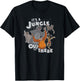 Disney The Jungle Book It's A Jungle Out There Group Poster T-Shirt - T-Shirt | Black