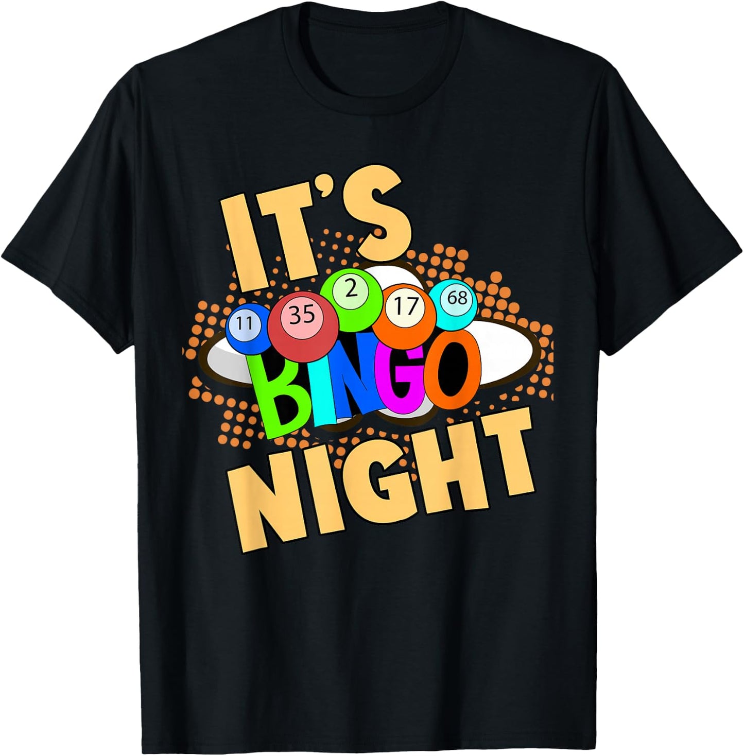 Bingospieler Bingo Nacht Glücksspieler Lotterie Bingo T-Shirt - T-Shirt | Black