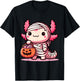Cute Axolotl Halloween Costume Toddler Kids Boys & Girls T-Shirt - T-Shirt | Black