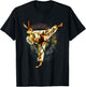 Karate Rabbit Easter Bunny T-Shirt - T-Shirt | Black