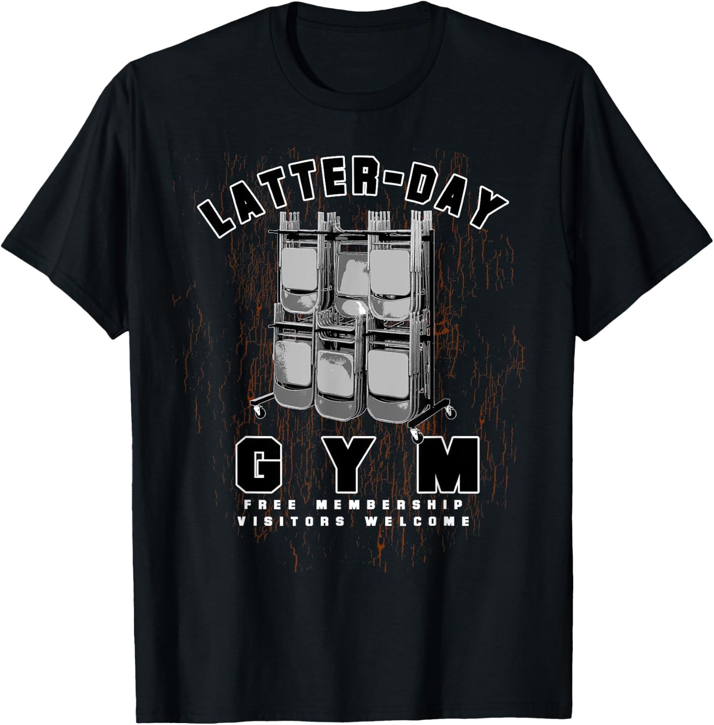 LDS Mormon Funny Boys Girls Missionary Gift Gym T-Shirt - T-Shirt | Black