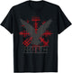 Retro Viking Symbol - Nordic Raven - Celtic Symbol - North T-Shirt - T-Shirt | Black