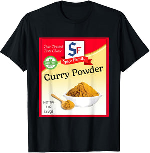 Curry Powder Condiment Costume Holiday Spice Group Costumes T-Shirt - T-Shirt | Black