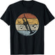 Trumpet Player Orchestra Musician Notes Retro Trumpet , black T-Shirt - T-Shirt | Black