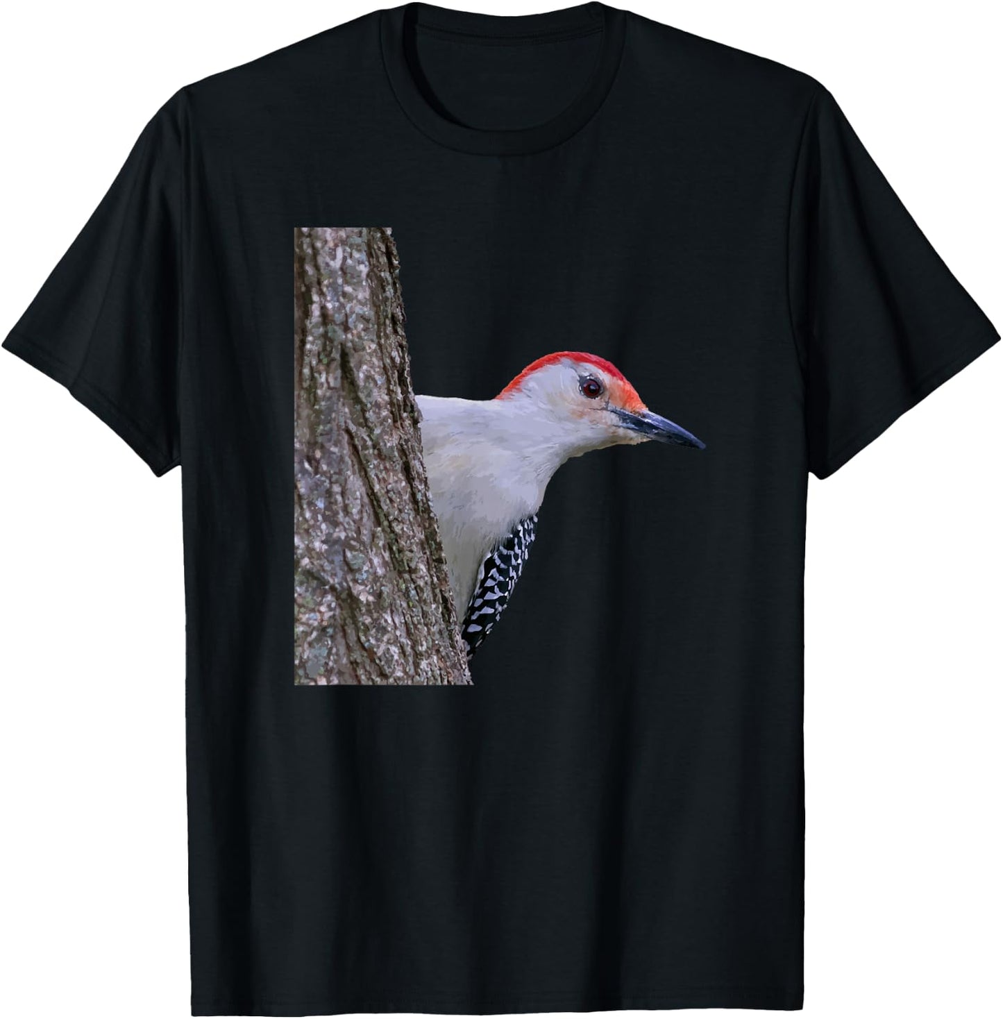 Red-bellied Woodpecker T-Shirt - T-Shirt | Black