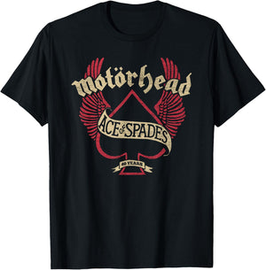 Motörhead Spade Wings T-Shirt - T-Shirt | Black