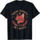 Equal Rights Or I Bites Feminist T-Shirt - T-Shirt | Black