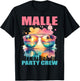 Malle Party Crew - Mallorca Urlaub Design T-Shirt - T-Shirt | Black