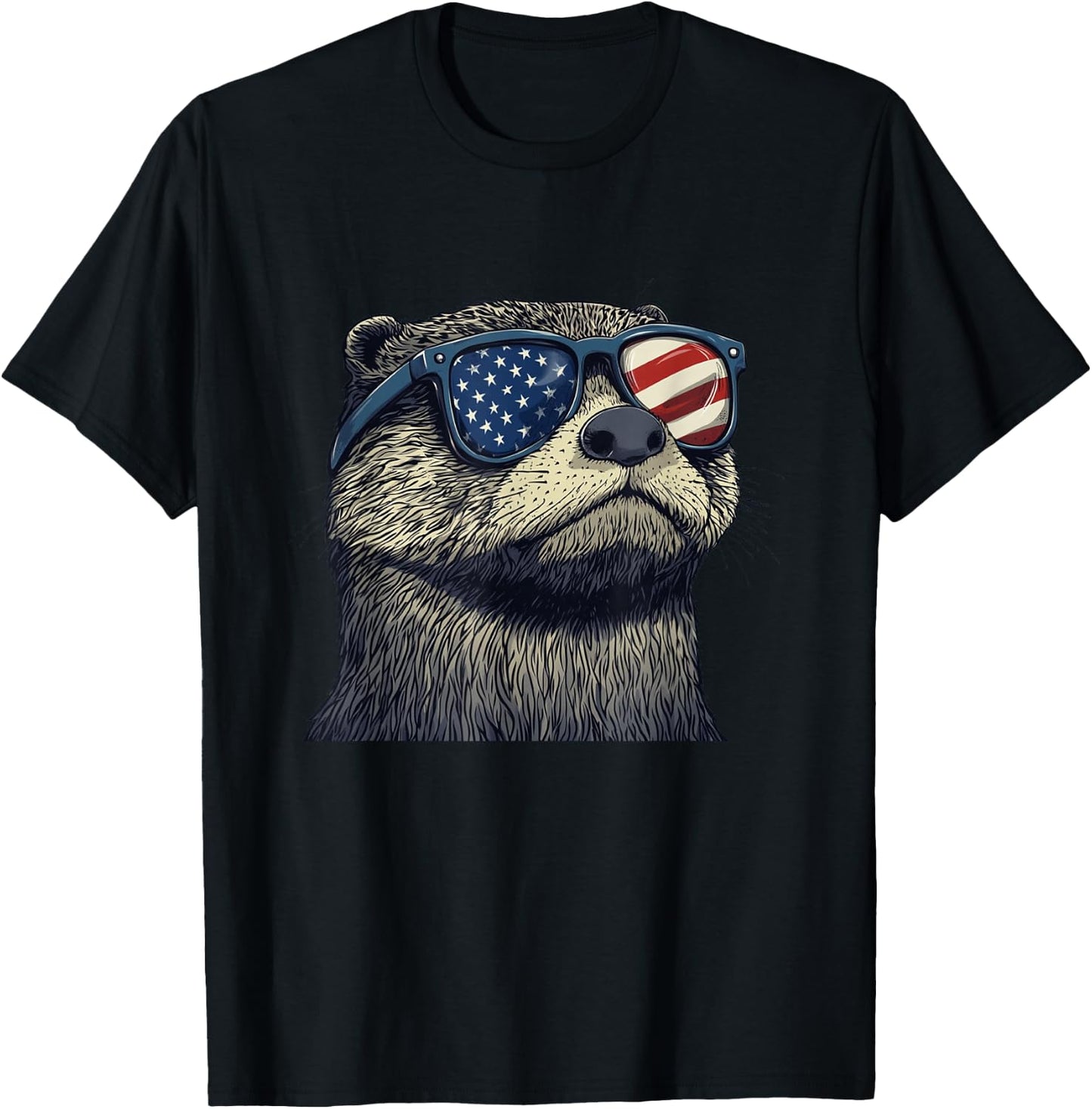 Rocking America Sunglasses T-Shirt - T-Shirt | Black