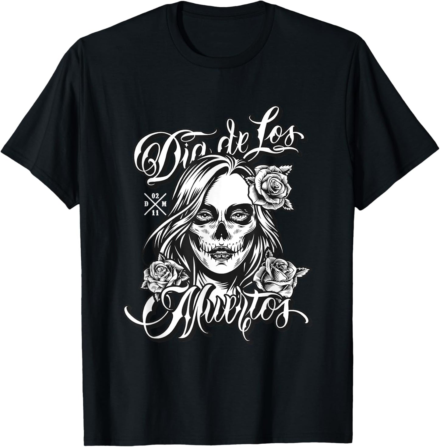 Tag der Toten I Día de los Muertos I La Catrina T-Shirt - T-Shirt | Black