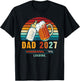 Dad 2027 Loading Baby Reveal Expecting Father T-Shirt - T-Shirt | Black