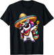 Cinco de Mayo Dabbing Unicorn Funny Mexican Dab Girl Kids T-Shirt - T-Shirt | Black