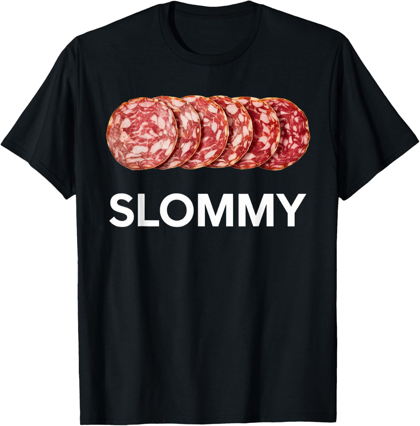 Slommy Salami Meme Oddly Specific Funny Memes Internet Memes T-Shirt - T-Shirt | Black