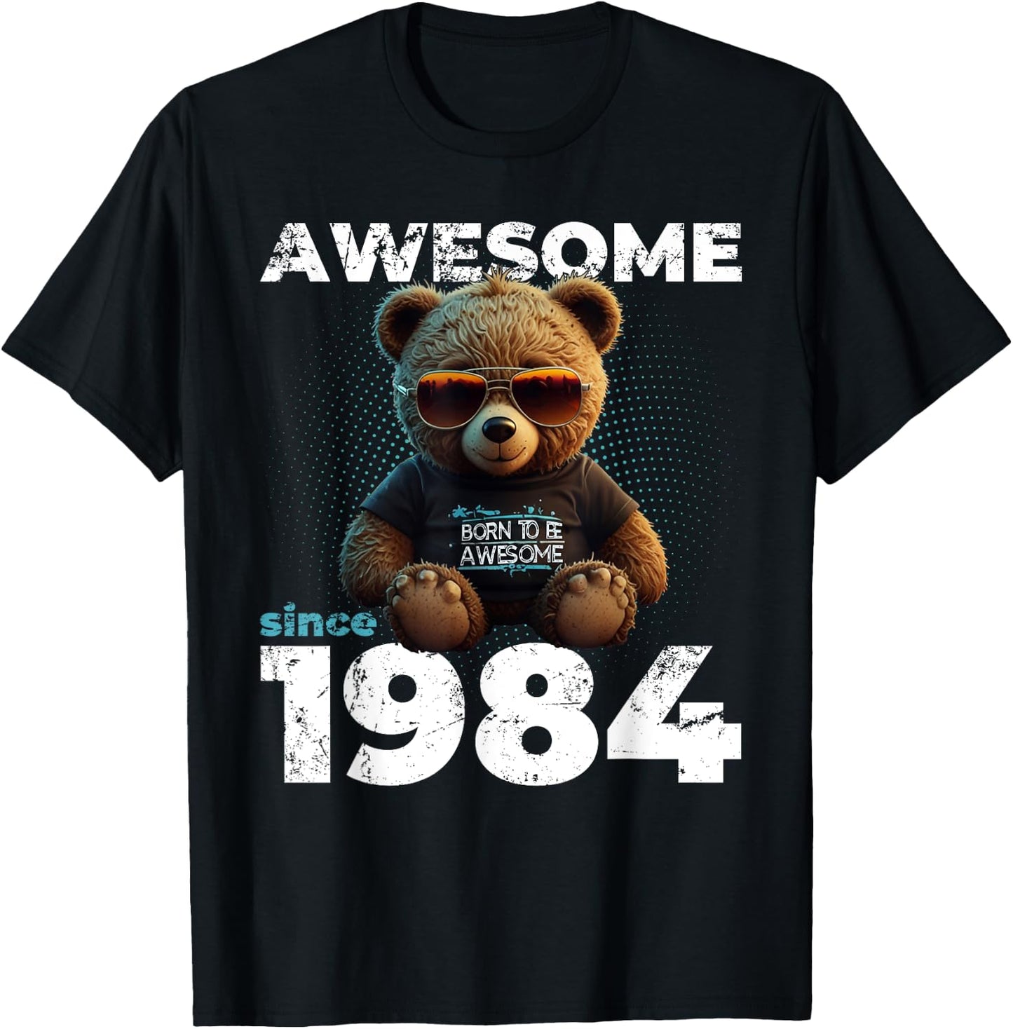 40e Anniversaire Homme Original Vintage 1984 T-Shirt - T-Shirt | Black